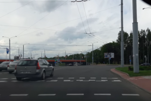 Маршрут для сдачи экзамена в ГАИ №17 часть 2 г.Минск.