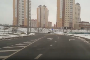 Маршрут для сдачи экзамена в ГАИ №10 г.Минск