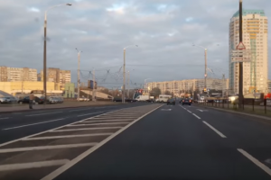 Маршрут для сдачи экзамена в ГАИ №4 г.Минск