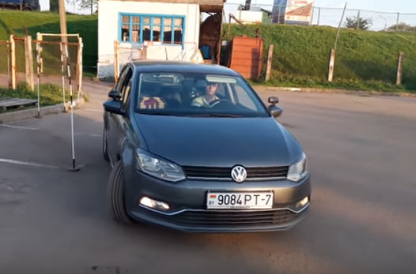 Диагональная парковка