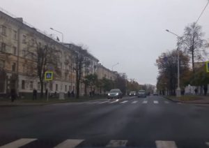 Круговое движение пл. Победы г.МИНСК. Маршруты ГАИ Семашко 19-04-2019