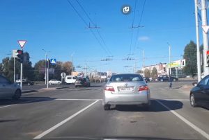 Развороты на сложных перекрестках г. Минск. Маршруты ГАИ. 15-04-2019