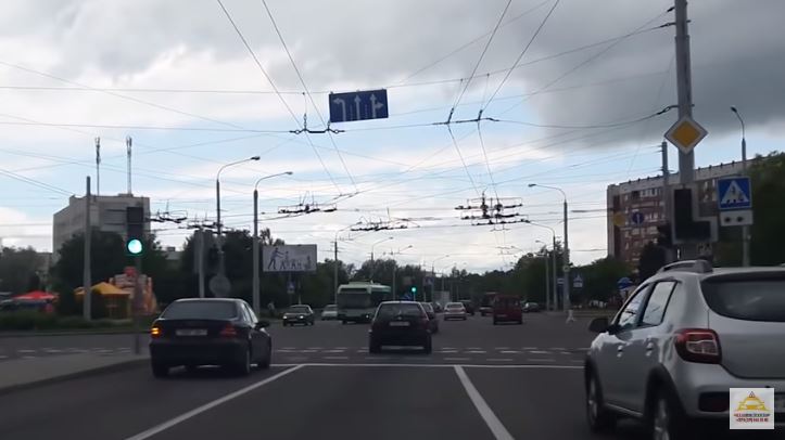 Развороты на сложных перекрестках. Маршруты ГАИ, ул. Семашко, г. Минск Развороты на сложных перекрестках. Маршруты ГАИ Семашко. г.МИНСК 26-04-2019