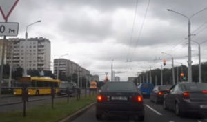 ПОВОРОТ НАЛЕВО на перекрестке